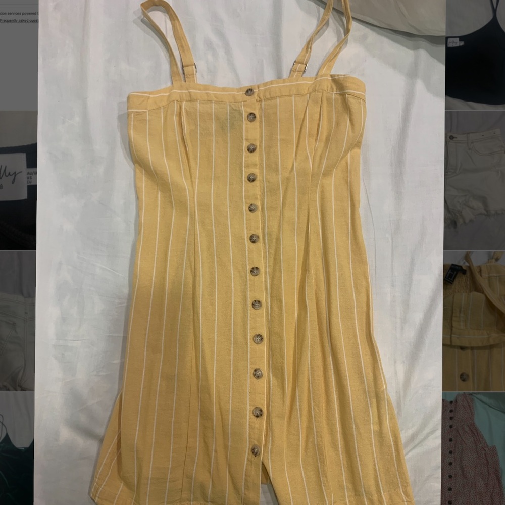 Forever 21 Yellow Dress